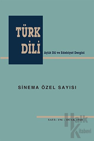 Türk Dili Sinema Özel Sayısı - Halkkitabevi