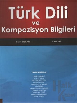 Türk Dili ve Kompozisyon Bilgileri - Halkkitabevi