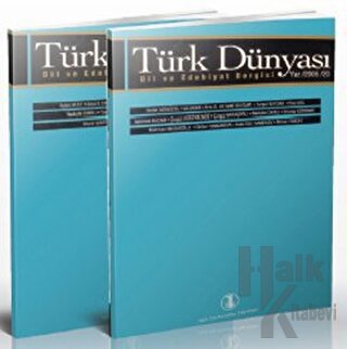 Türk Dünyası Dil ve Edebiyat Dergisi Sayı: 19