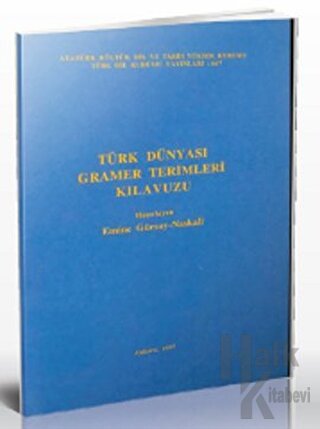 Türk Dünyası Gramer Terimleri Kılavuzu - Halkkitabevi