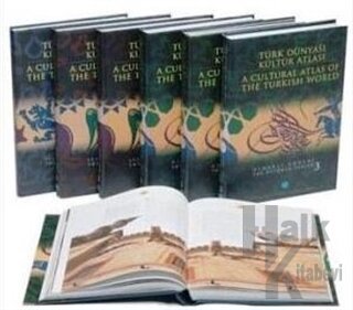 Türk Dünyası Kültür Atlası (12 Cilt Takım) (Ciltli) - Halkkitabevi