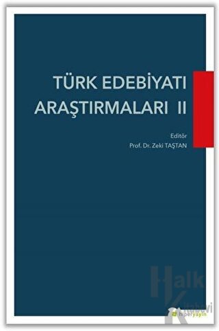 Türk Edebiyatı Araştırmaları 2 - Halkkitabevi