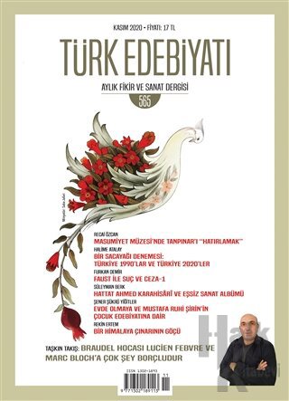 Türk Edebiyatı Dergisi Sayı: 565 Kasım 2020 - Halkkitabevi