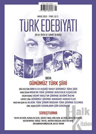 Türk Edebiyatı Dergisi Sayı: 595 Mayıs 2023 - Halkkitabevi