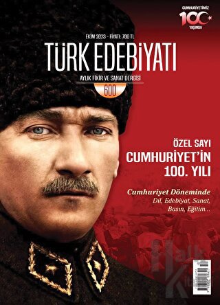Türk Edebiyatı Dergisi Sayı: 600 Ekim 2023 - Halkkitabevi