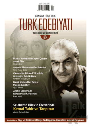 Türk Edebiyatı Dergisi Sayı: 604 Şubat 2024 - Halkkitabevi