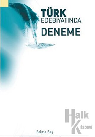 Türk Edebiyatında Deneme - Halkkitabevi