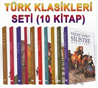 Türk Klasikleri Seti (10 Kitap Takım) - Halkkitabevi