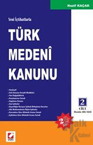 Türk Medeni Kanunu (Ciltli) - Halkkitabevi