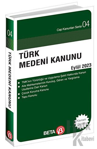 Türk Medeni Kanunu - Eylül 2023