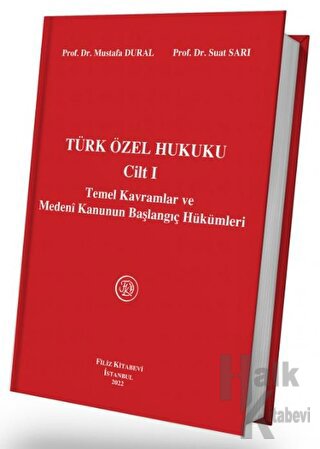 Türk Özel Hukuku Cilt I (Ciltli)