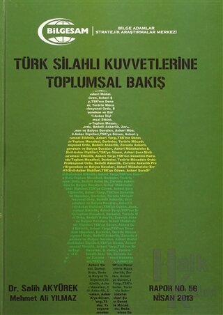 Türk Silahlı Kuvvetlerine Toplumsal Bakış (Ciltli)