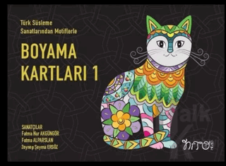 Türk Süsleme Sanatlarından Motiflerle Boyama Kartları 1