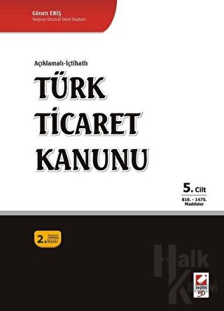Türk Ticaret Kanunu (Ciltli) - Halkkitabevi