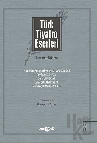 Türk Tiyatro Eserleri 3 Tanzimat Dönemi
