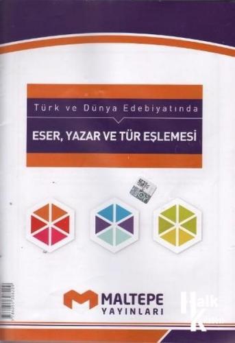 Türk ve Dünya Edebiyatında Eser, Yazar ve Tür Eşlemesi