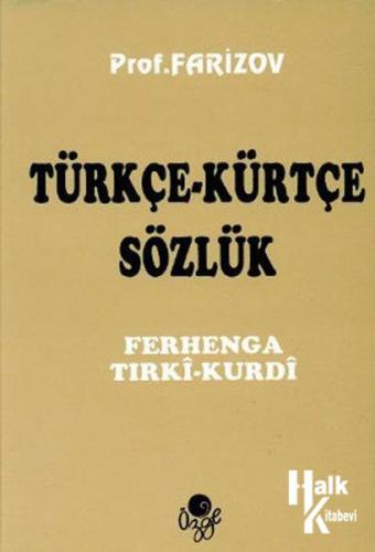 Türkçe Kürtçe Sözlük