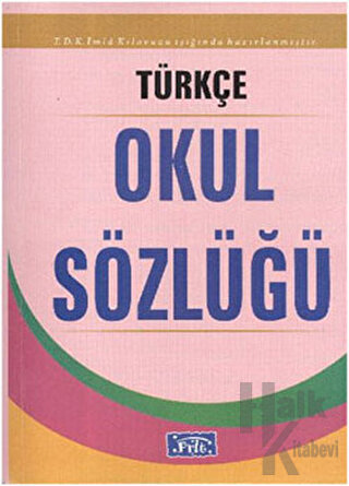 Türkçe Okul Sözlüğü (Ciltli) - Halkkitabevi