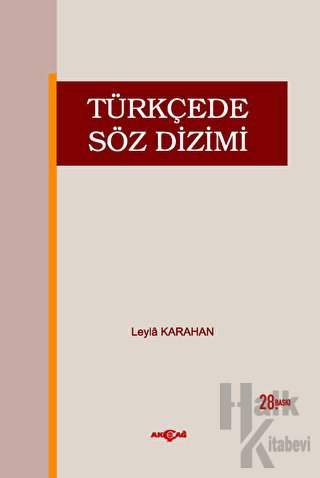 Türkçede Söz Dizimi - Halkkitabevi