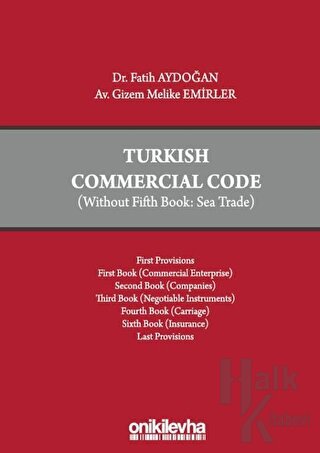 Turkish Commercial Code (Ciltli) - Halkkitabevi