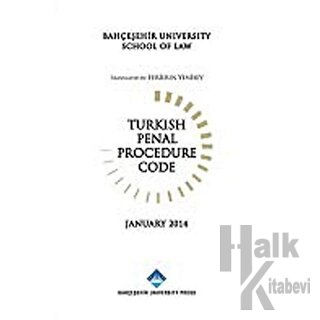Turkish Penal Procedure Code (Ciltli) - Halkkitabevi