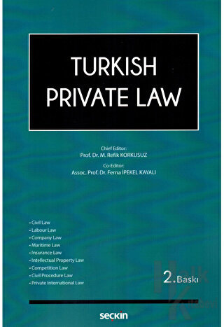 Turkish Private Law - Halkkitabevi
