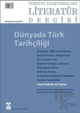Türkiye Araştırmaları Literatür Dergisi Cilt 8 Sayı: 15 2010 - Halkkit