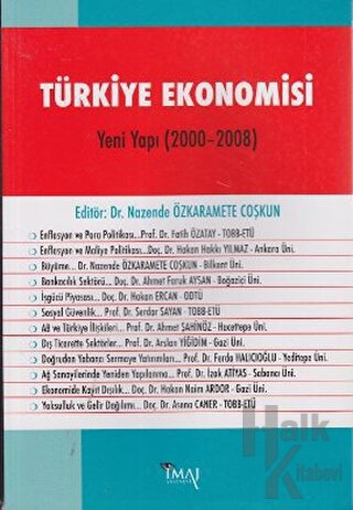 Türkiye Ekonomisi - Yeni Yapı (2000-2008) - Halkkitabevi