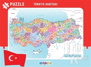 Türkiye Haritası - Puzzle (BF090)