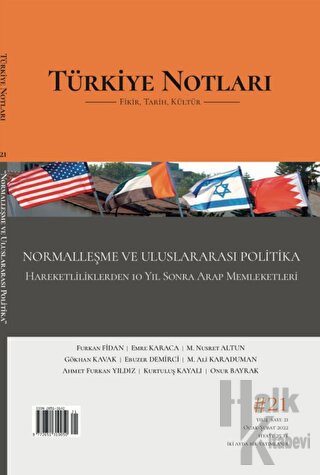 Türkiye Notları Dergisi 21. Sayı: Normalleşme ve Uluslararası Politika