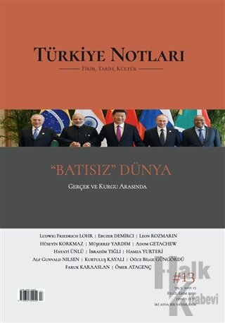Türkiye Notları Dergisi Sayı 13 - Halkkitabevi