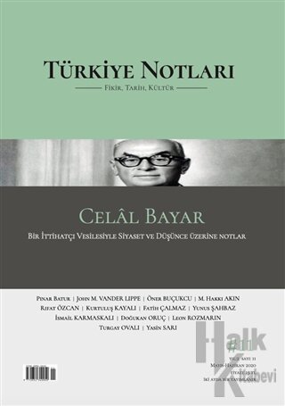 Türkiye Notları Fikir Tarih Kültür Dergisi Sayı: 11 - Halkkitabevi