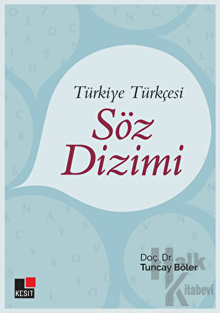 Türkiye Türkçesi Söz Dizimi - Halkkitabevi