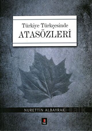 Türkiye Türkçesinde Atasözleri - Nurettin Albayrak -Halkkitabevi