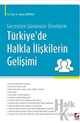 Türkiye'de Halkla İlişkilerin Gelişimi - Halkkitabevi