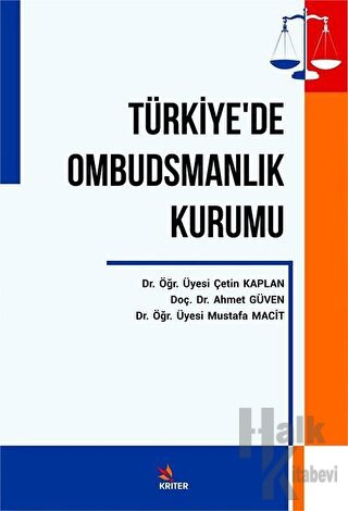 Türkiye'de Ombusdmanlık Kurumu - Halkkitabevi