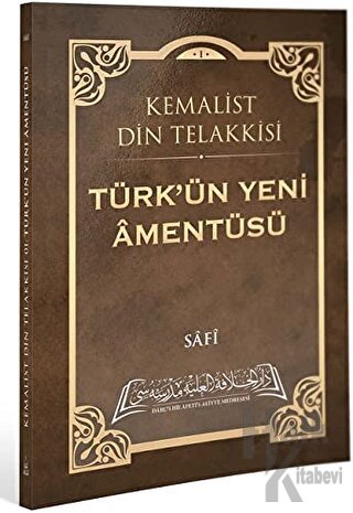 Türk'ün Yeni Amentüsü - Halkkitabevi