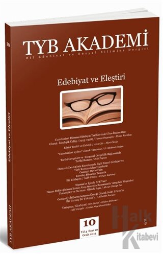 TYB Akademi Dergisi Sayı: 10 Ocak 2014 - Halkkitabevi