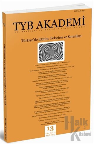 TYB Akademi Dergisi Sayı: 13 Ocak 2015