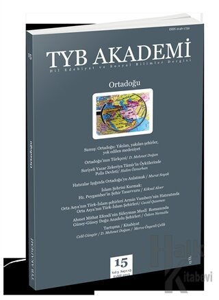 TYB Akademi Dergisi Sayı: 15 Eylül 2015
