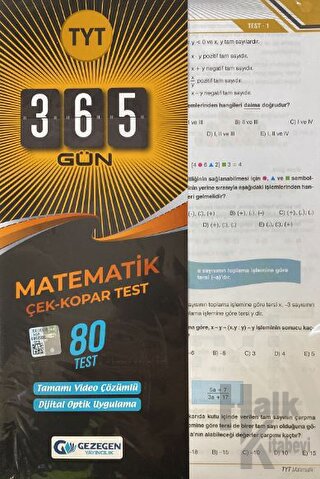 TYT 365 Gün Matematik 80 Yaprak Test