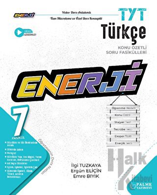 TYT Enerji Türkçe Konu Özetli Soru Fasikülleri (7 Fasikül)