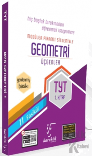 TYT Geometri Üçgenler 1. Kitap MPS 11 Fasikül - Halkkitabevi