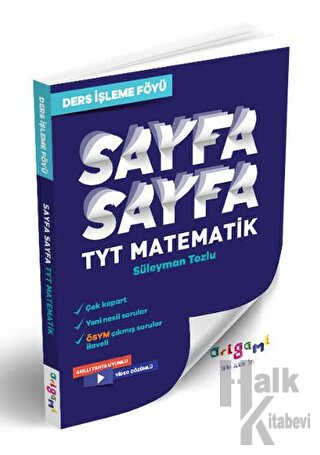 TYT Matematik Sayfa Sayfa Ders İşleme Föyü