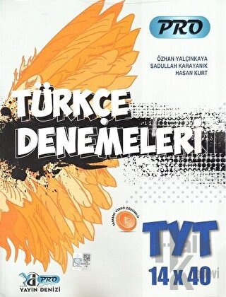 TYT Türkçe Pro 14 x 40 Deneme - Halkkitabevi