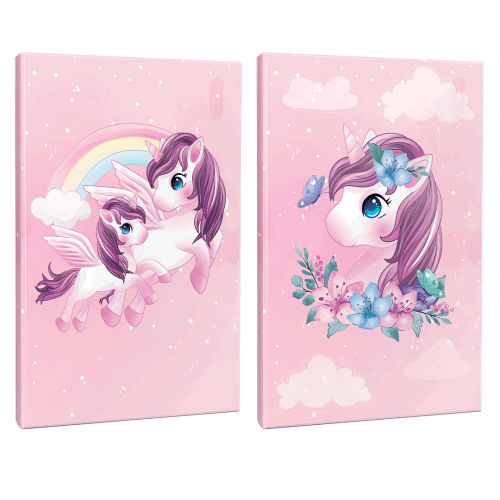 Unicorn Serisi 2li 64 Sayfa Çizgili Okul Defteri Seti -3 - Halkkitabev