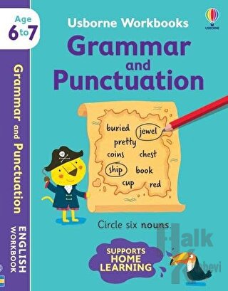 Usborne Workbooks Grammar and Punctuation 6-7 - Halkkitabevi