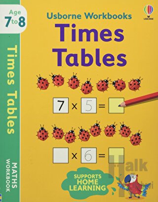Usborne Workbooks Times Tables 7-8 - Halkkitabevi