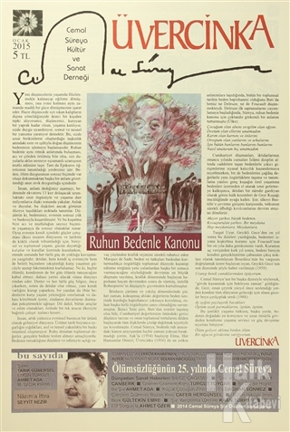 Üvercinka Dergisi Sayı: 3 - Ocak 2015 - Halkkitabevi