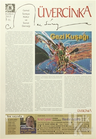 Üvercinka Dergisi Sayı: 8 - Haziran 2015 - Halkkitabevi
